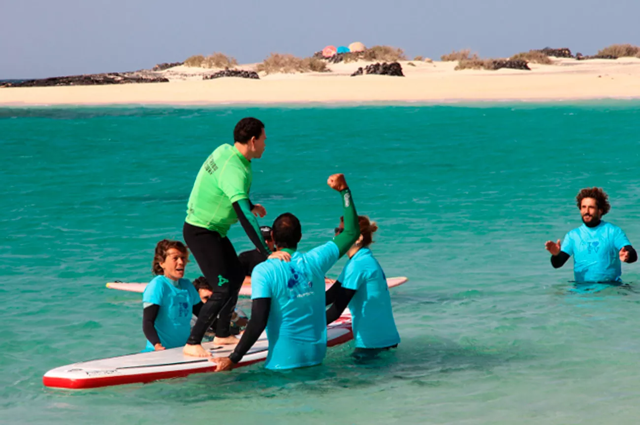 Curso De Surf Adaptado Fuerteventura 19 Curso de Surf Adaptado Fuerteventura 19